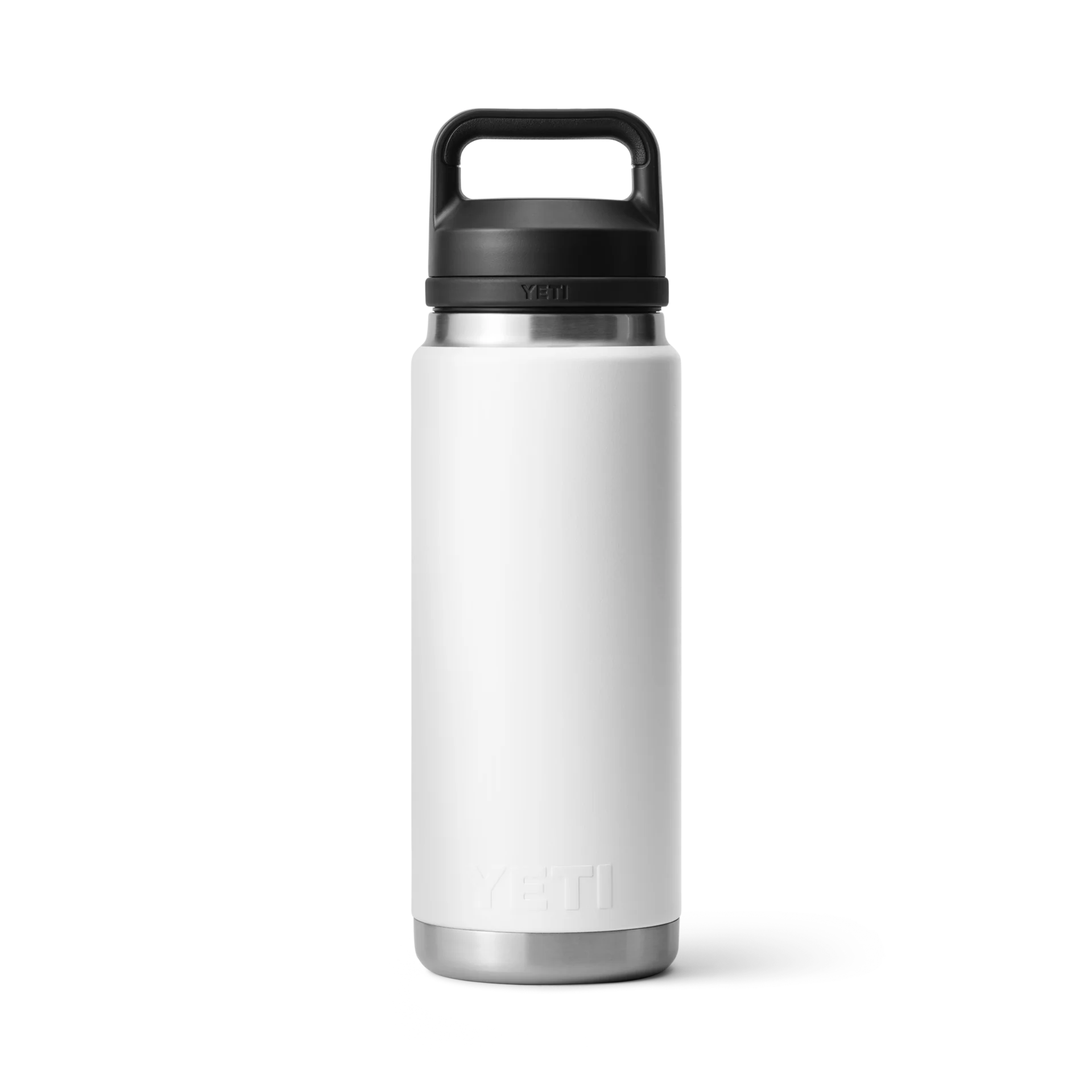 26 oz. / 769ml Bottle w/ Chug Cap - White - Image 2