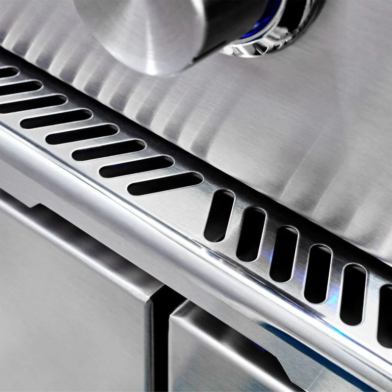 30" Professional Freestanding Grill with All Trident Infrared Burners and Rotisserie (L30ATRF) - Image 14