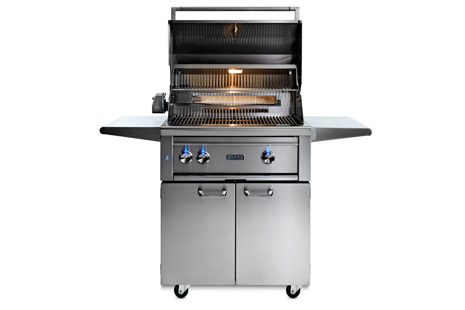 30" Professional Freestanding Grill with All Trident Infrared Burners and Rotisserie (L30ATRF) - Image 4