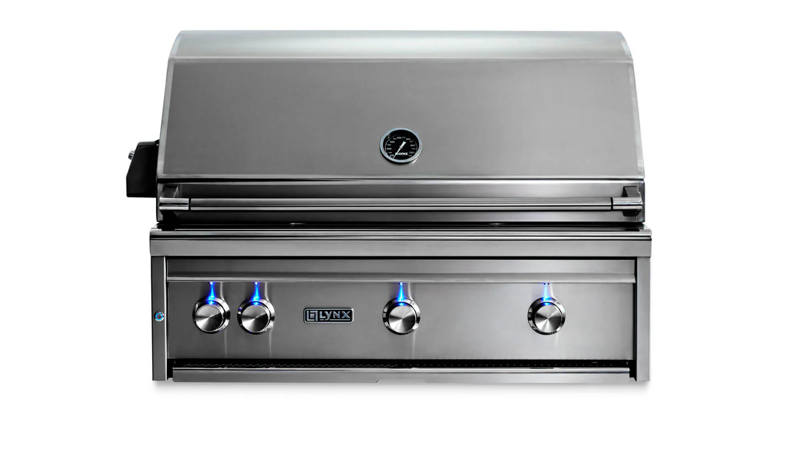 36" Professional Built-in Grill with 1 Trident Infrared Burner and 2 Ceramic Burners and Rotisserie (L36TR)