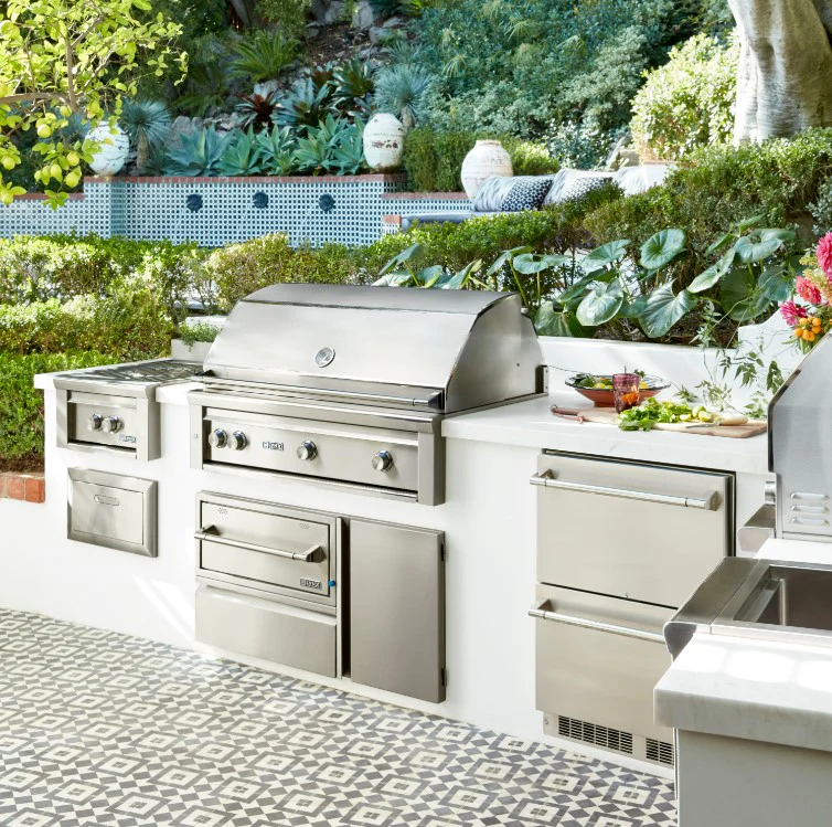 36" Professional Built-in Grill with 1 Trident Infrared Burner and 2 Ceramic Burners and Rotisserie (L36TR) - Image 21