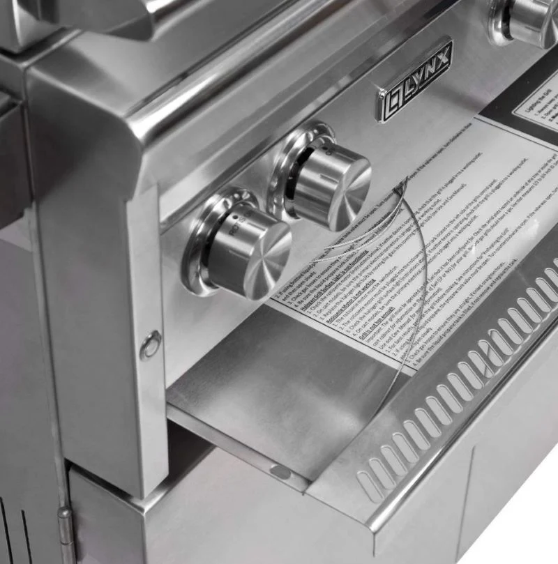 36" Professional Freestanding Grill with 1 Trident Infrared Burner and 2 Ceramic Burners and Rotisserie (L36TRF) - Image 15