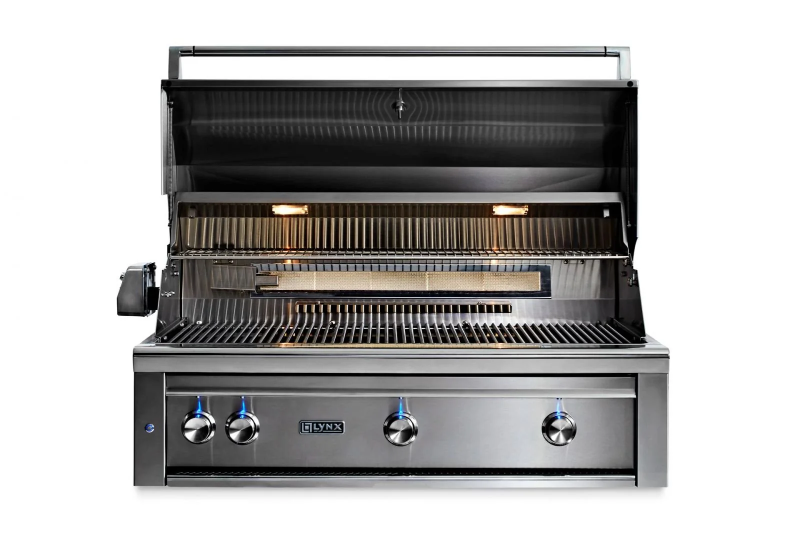 42" Professional Built-in Grill with 1 Trident Infrared Burner and 2 Ceramic Burner and Rotisserie (L42TR) - Image 3