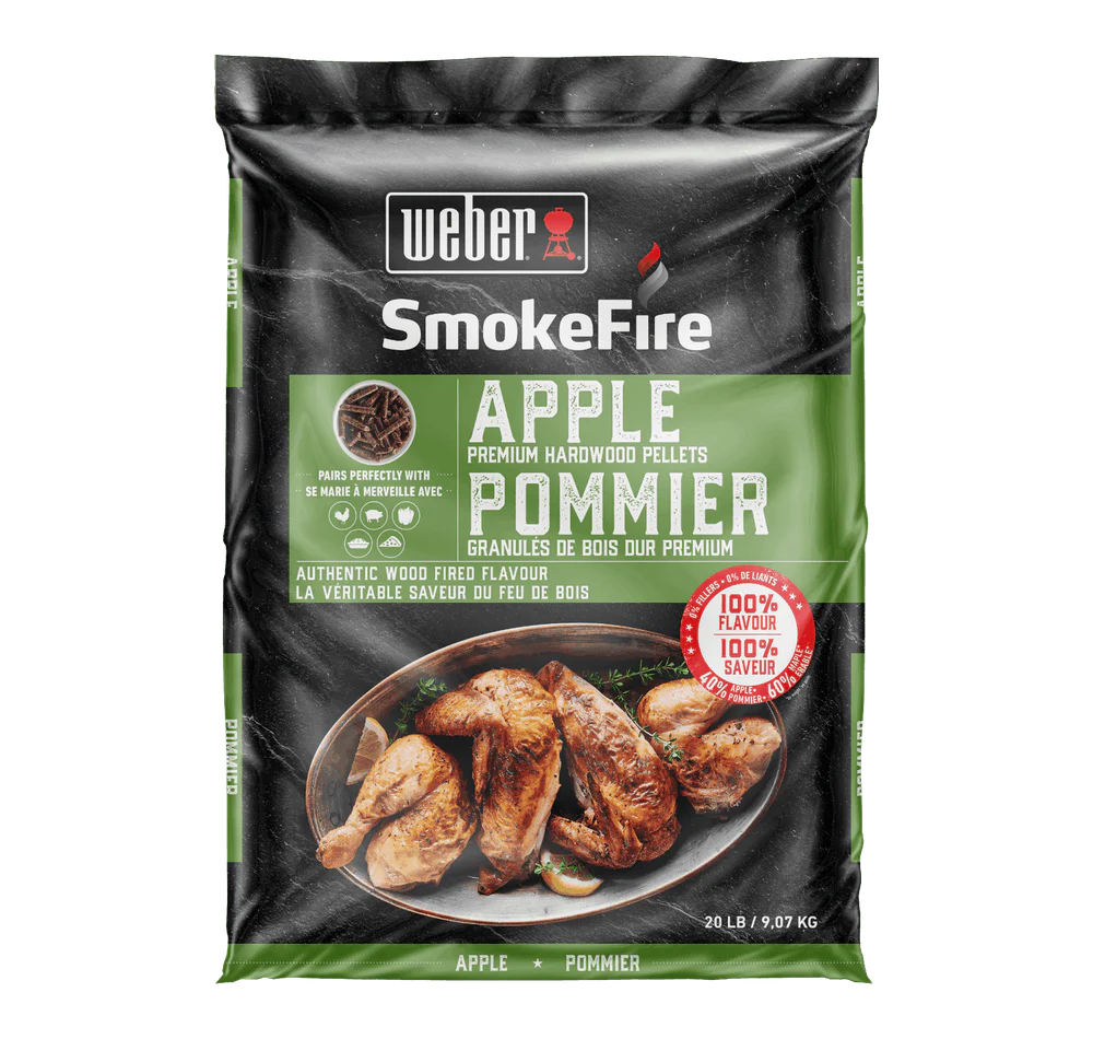 Apple Premium Hardwood Pellets 20lbs