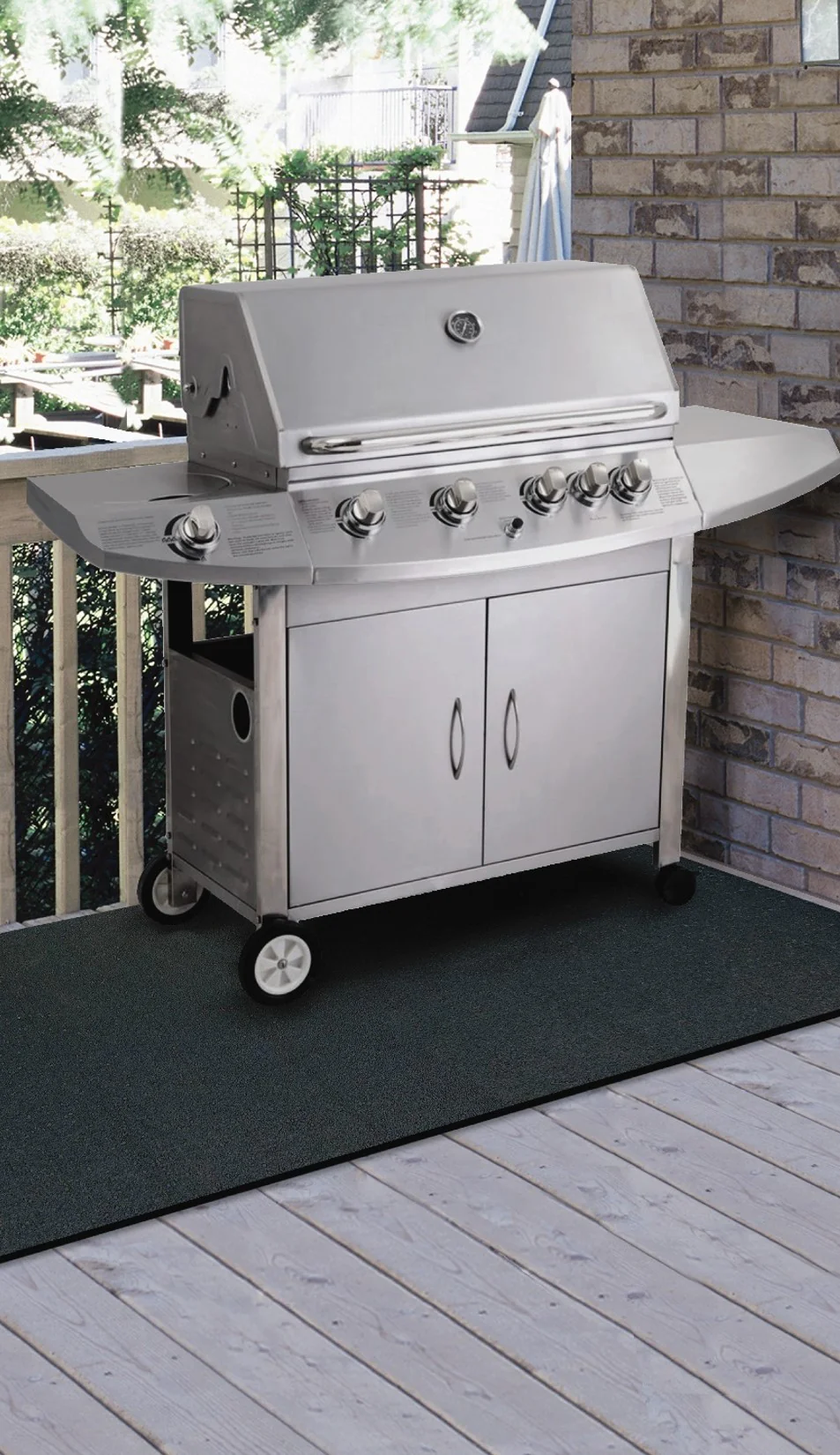 Rubber BBQ Mat