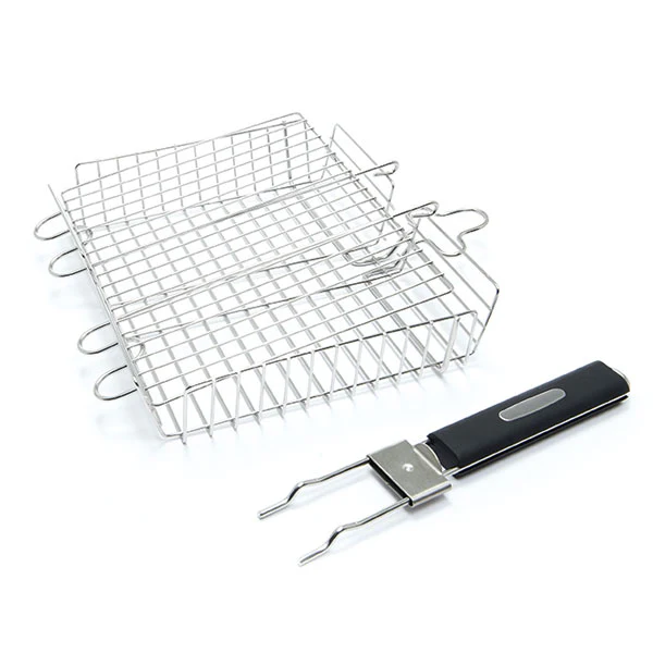 Detachable Handle Grill Basket - Image 2