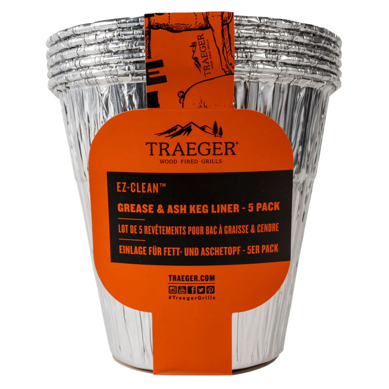 Grease & Ash Keg Liner - 5 Pack