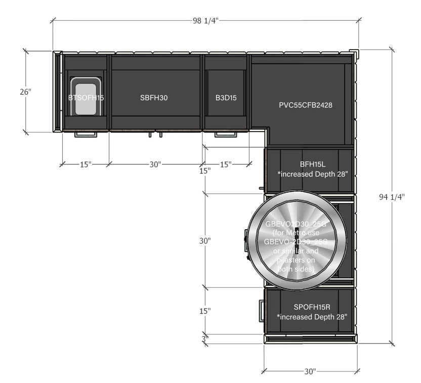 Kitchen Combination F - Image 3