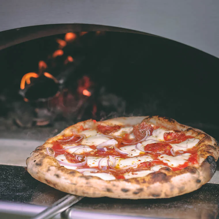 Mangiafuoco Wood Oven on Stainless Cart - Image 10